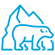 Polar bear icon.