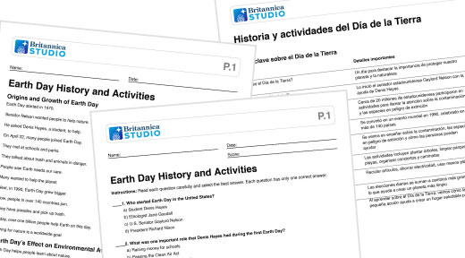 Examples of files included in the download, including one in spanish.